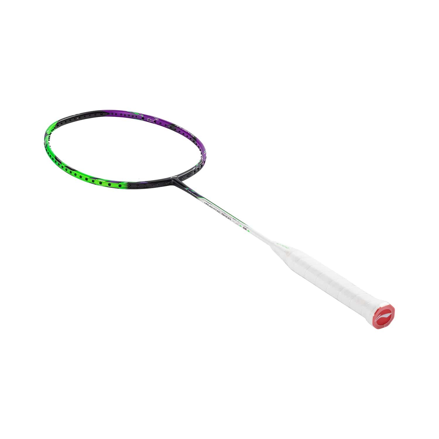 HALBERTEC 9000 V2 LI-NING HALBERTEC 9000 BADMINTON RACQUET - GREEN/PURPLE - Image 1