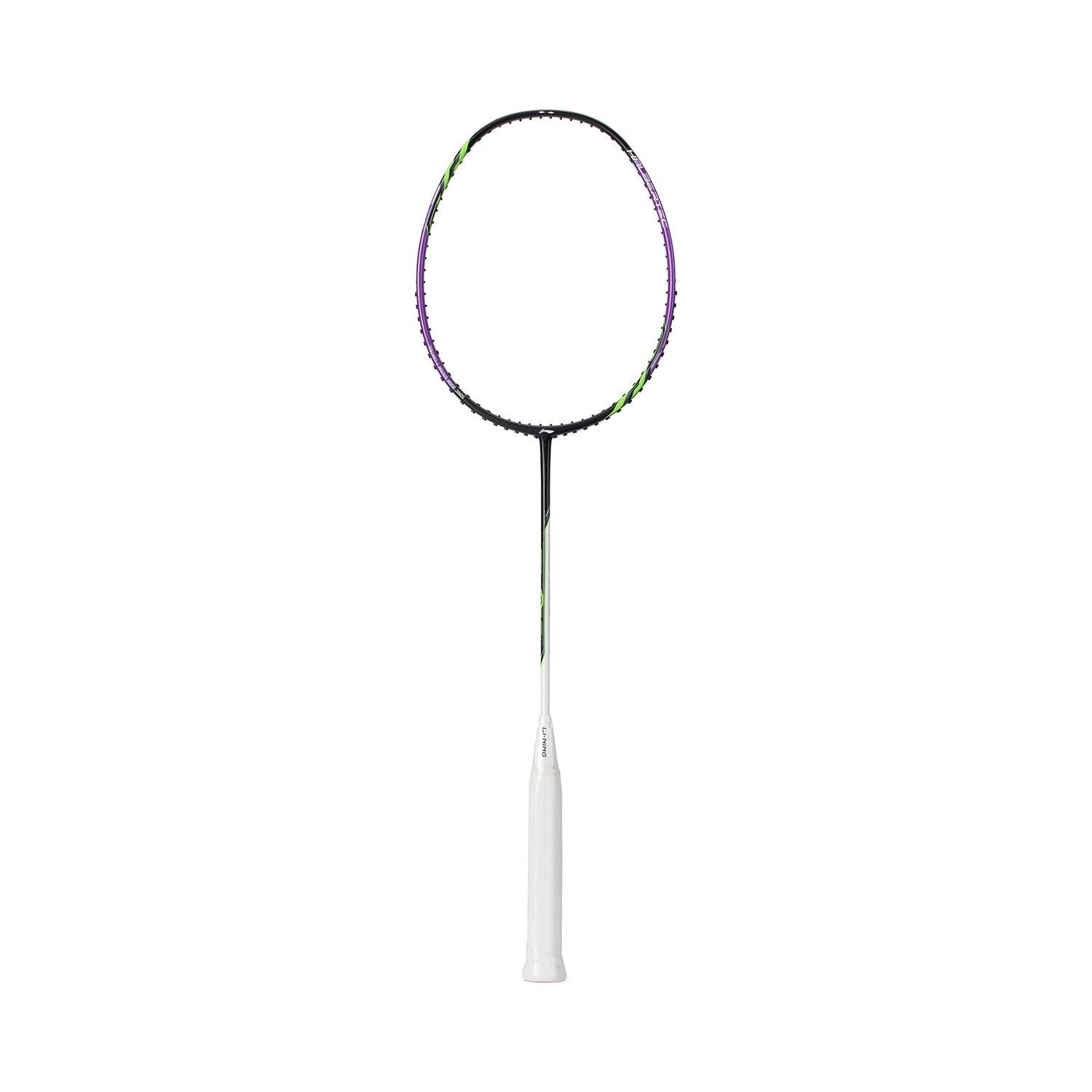 helbertc 1000 1 LI-NING HALBERTEC 1000 BADMINTON RACQUET - BLACK/PURPLE/WHITE - Image 1